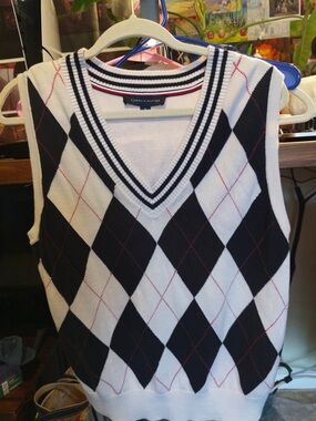 Tommy Hilfiger Navy, V-Neck Vest